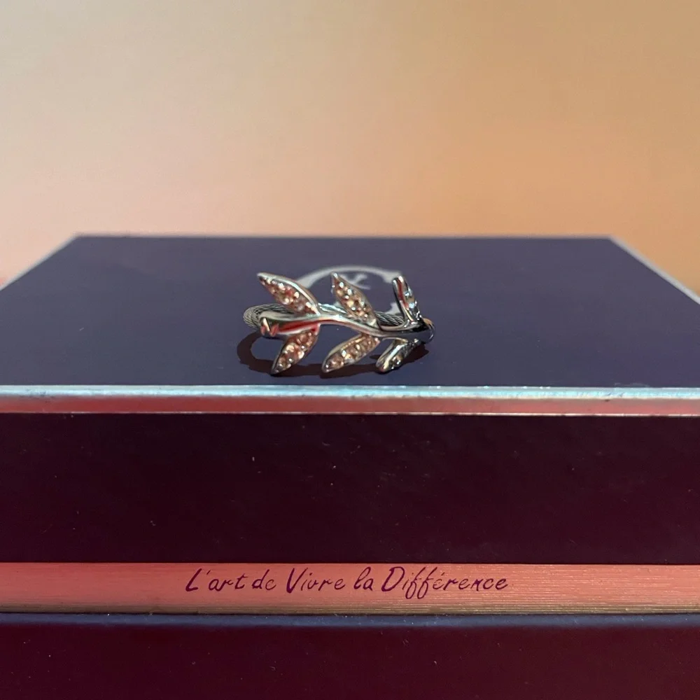 CHARRIOL LEAF RING - Picture 2 of 6
